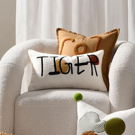 Tiger Baby Cushion Cover